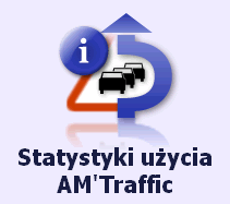 Przycisk - Statystyki użycia AM'Traffic