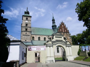 Romańska kolegiata pw. św. Marcina (XII w.) w Opatowie