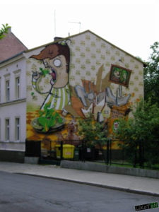 Mural w Bydgoszczy
