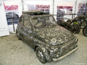 Fiat 500 w Galerii Figur Stalowych