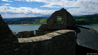 Ruiny czorsztyńskiego zamku